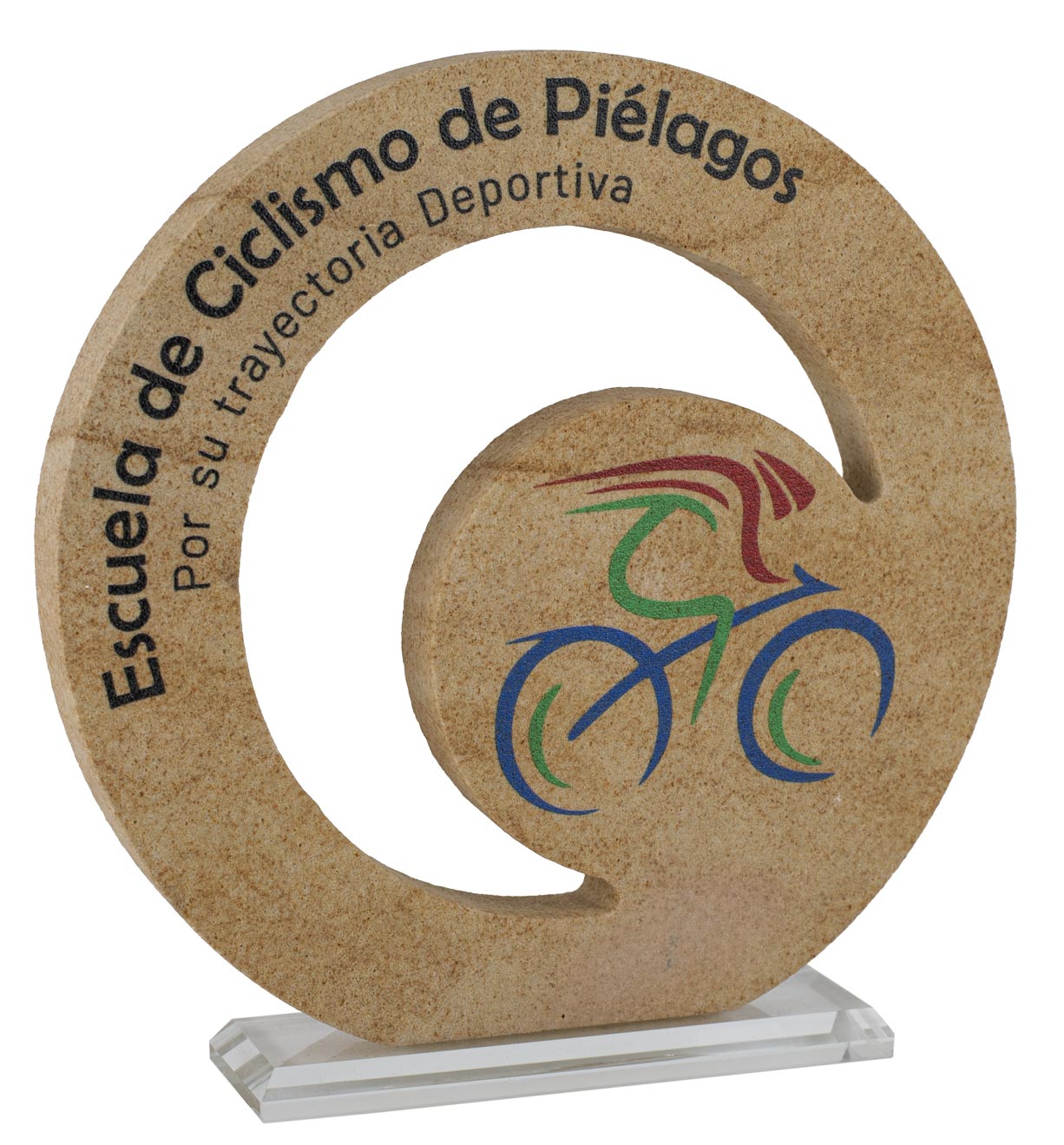 TROFEO PIEDRA ARENISCA DISEÑO