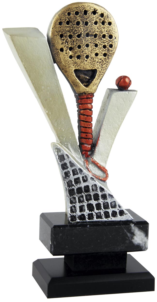 TROFEO PALA DE PÁDEL DE RESINA