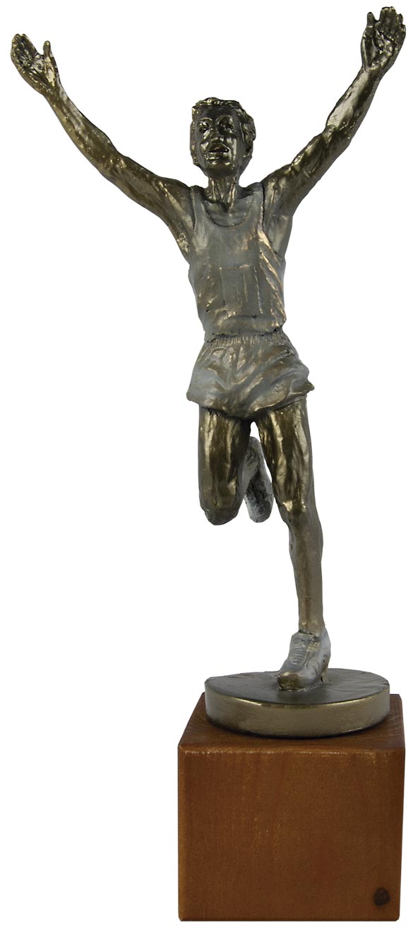 TROFEO RESINA ATLETISMO MASCULINO A COLOR