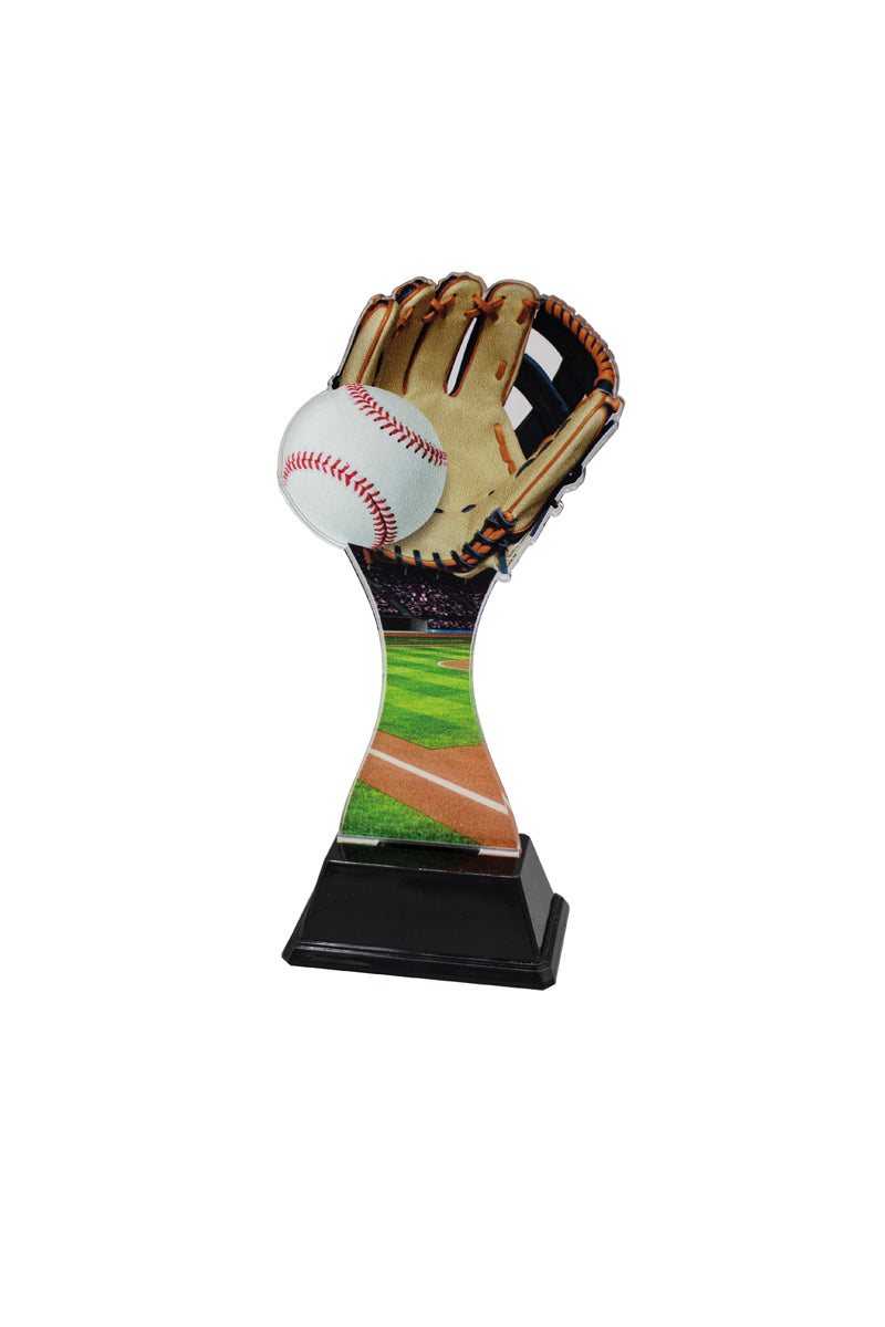 TROFEO METACRILATO BEISBOL
