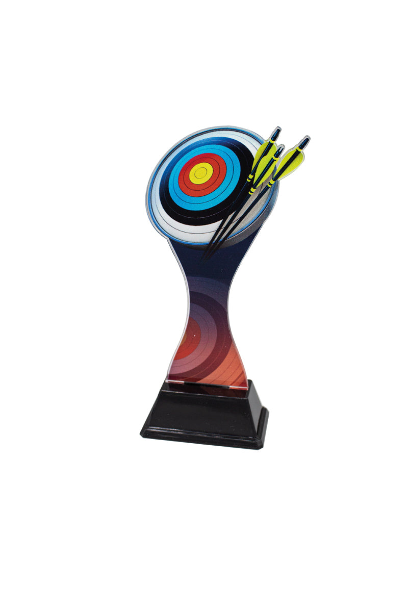 TROFEO DARDOS METACRILATO