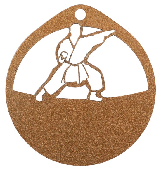 MEDALLA DE METAL ARTES MARCIALES ∅70MM
