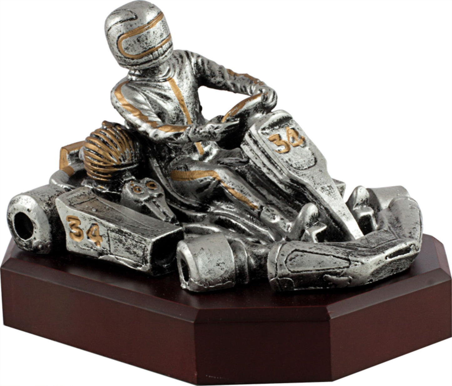Trofeo resina kart