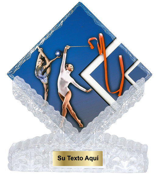 TROFEO DE CERÁMICA GIMNASIA RÍTMICA