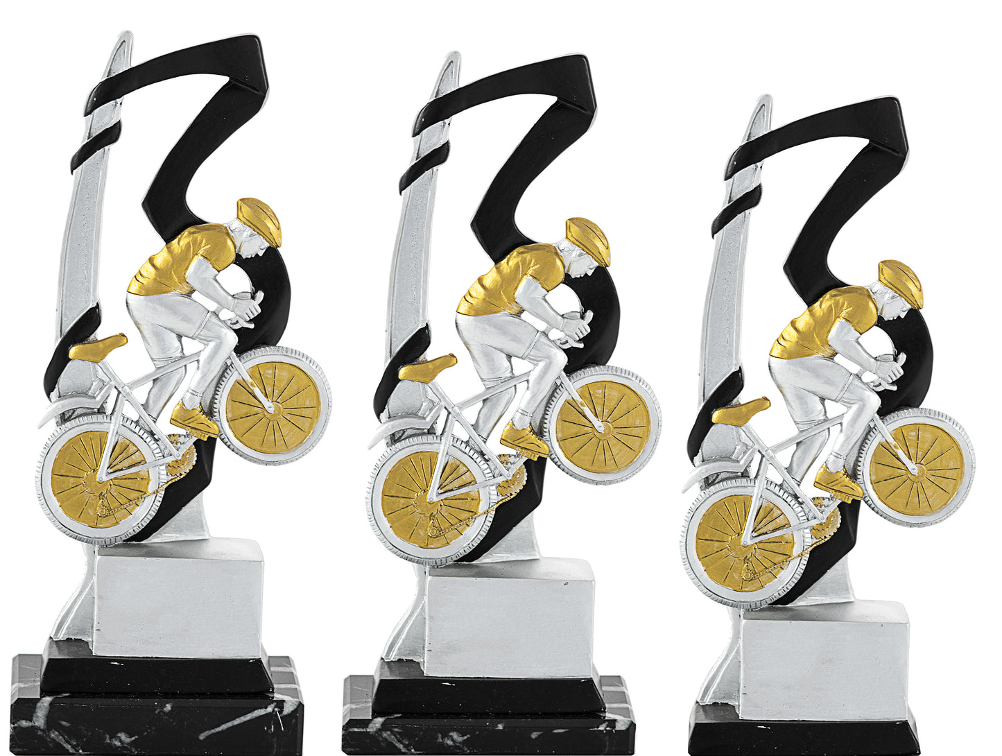 Trofeo ciclismo de resina
