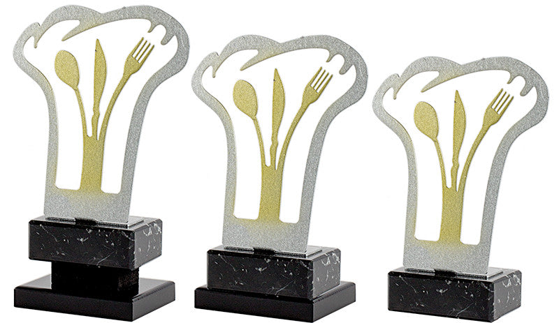 TROFEO CUBIERTOS DE COCINA EN METAL
