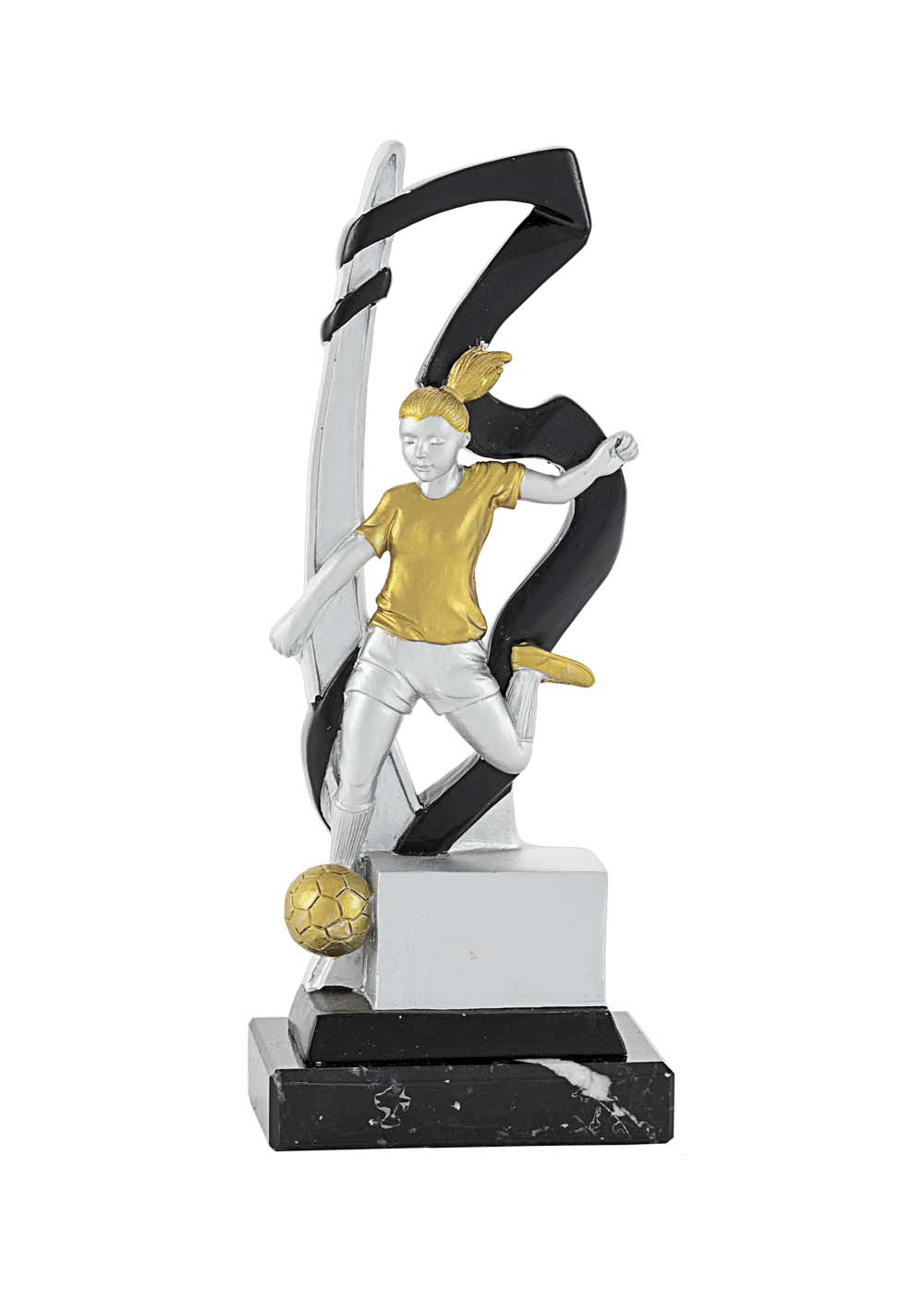 TROFEO PORTERO DE FÚTBOL Y PELOTA