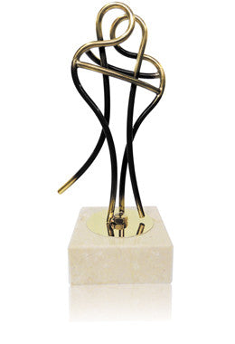 TROFEO PAREJA DE BAILE METAL