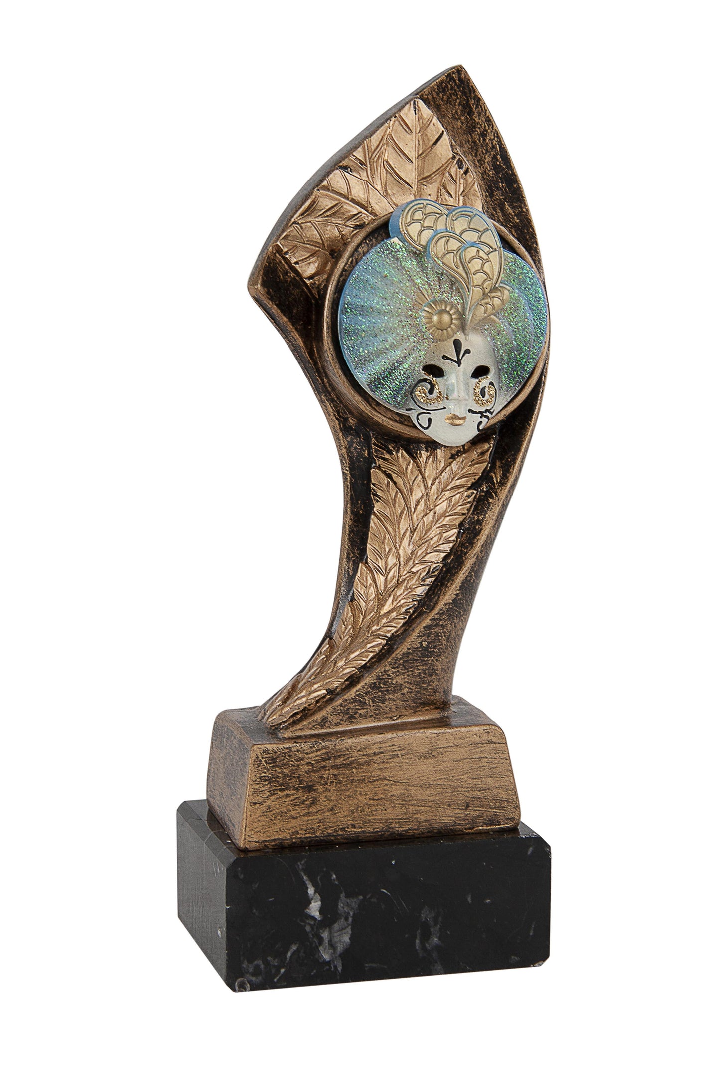 TROFEO CARNAVAL RESINA DECORADO