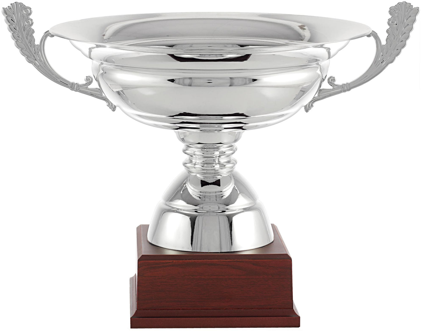 Copa ensaladera plateada