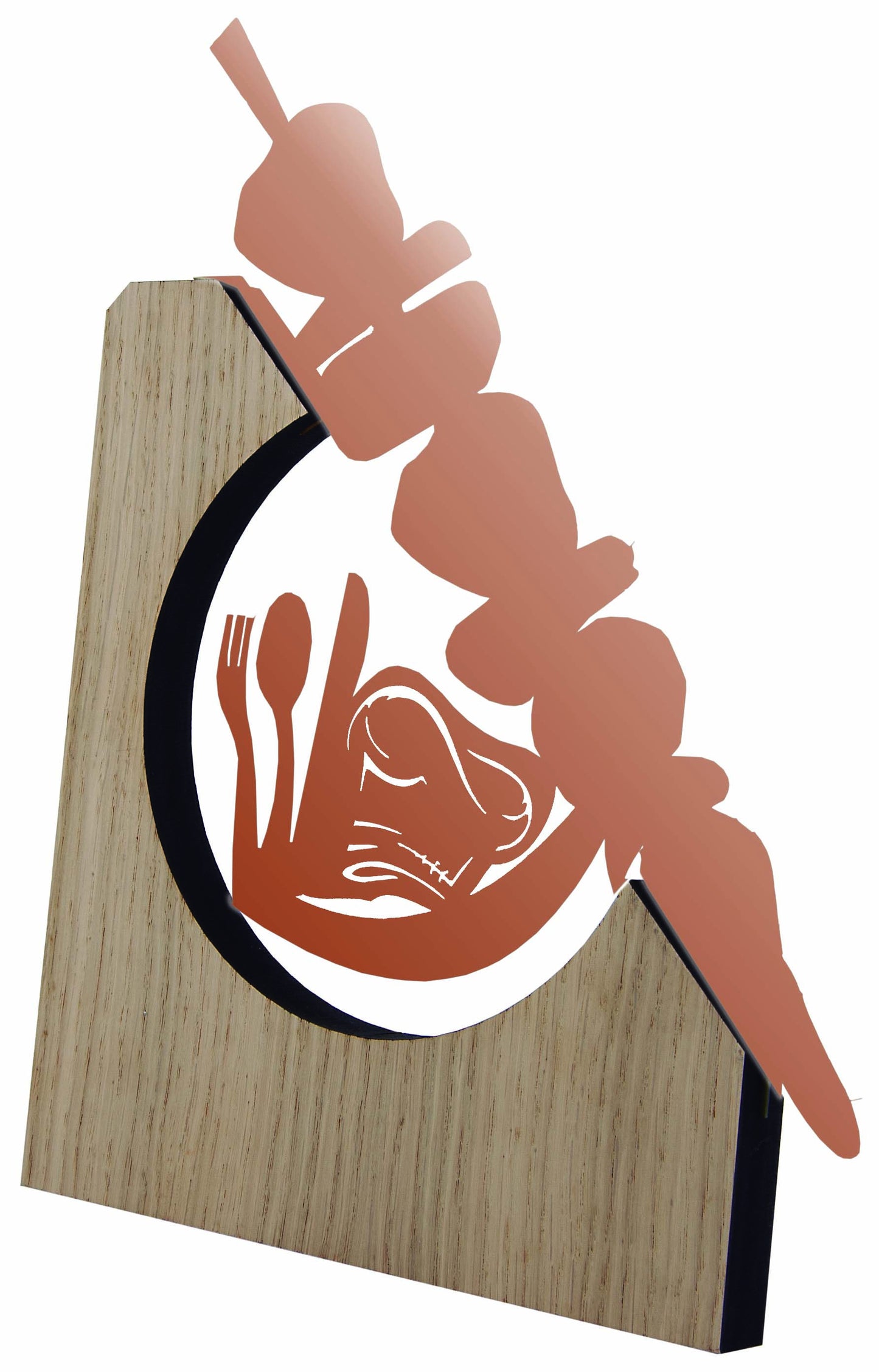 ST1619 TROFEO GASTRONOMÍA