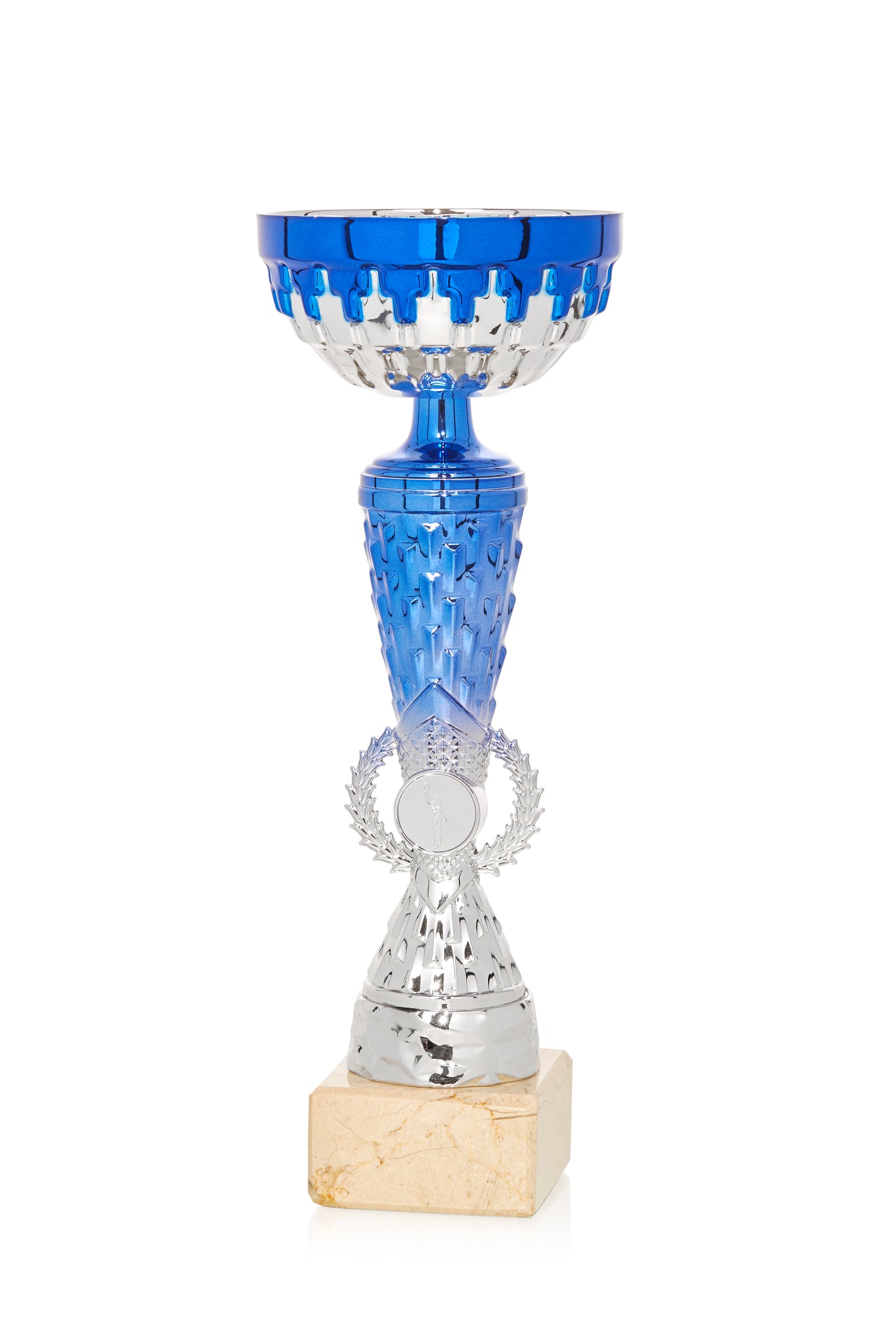 COPA PLATEADA DEGRADADO AZUL