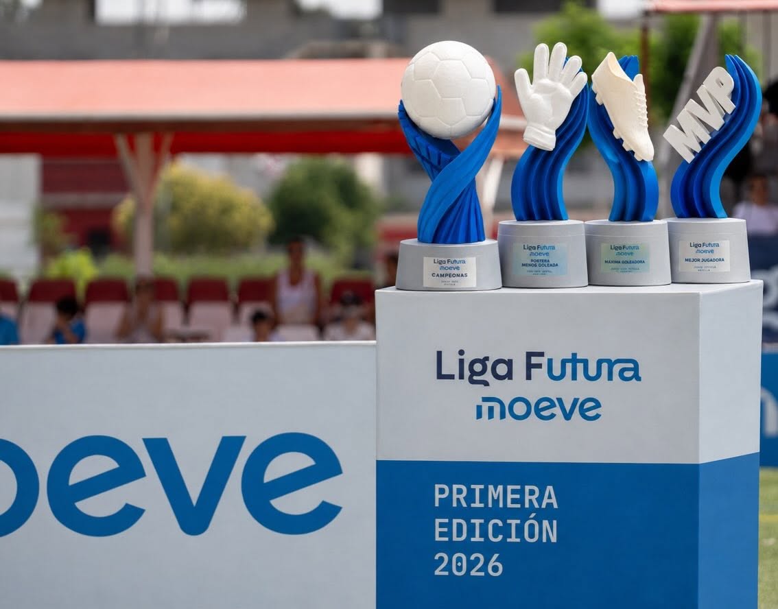 TROFEOS 3D PARA LIGA FUTURA MOEVE 2026