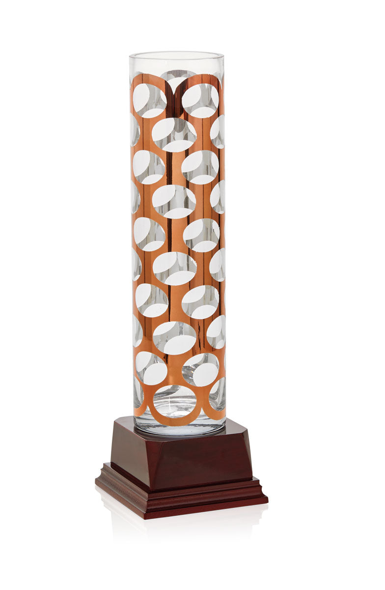COPA DE CRISTAL BRONCE
