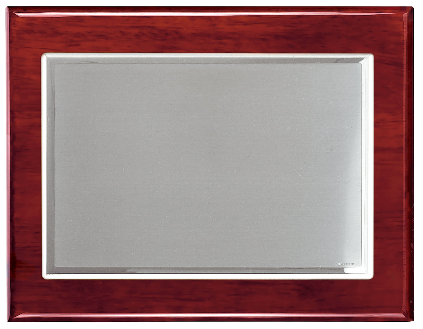 PLACA SENCILLA CON MADERA DE PIANO