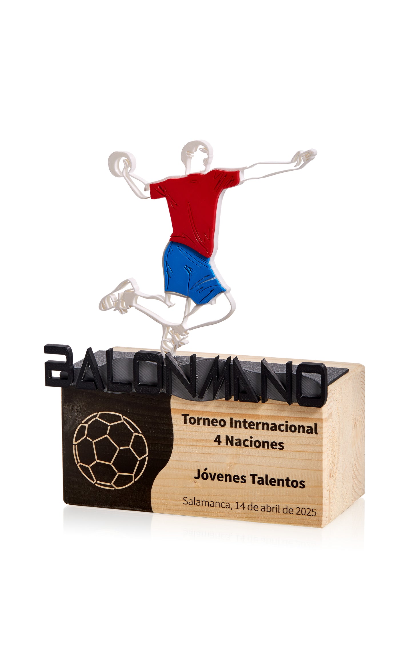TROFEO 3D COMBINADO CON MADERA