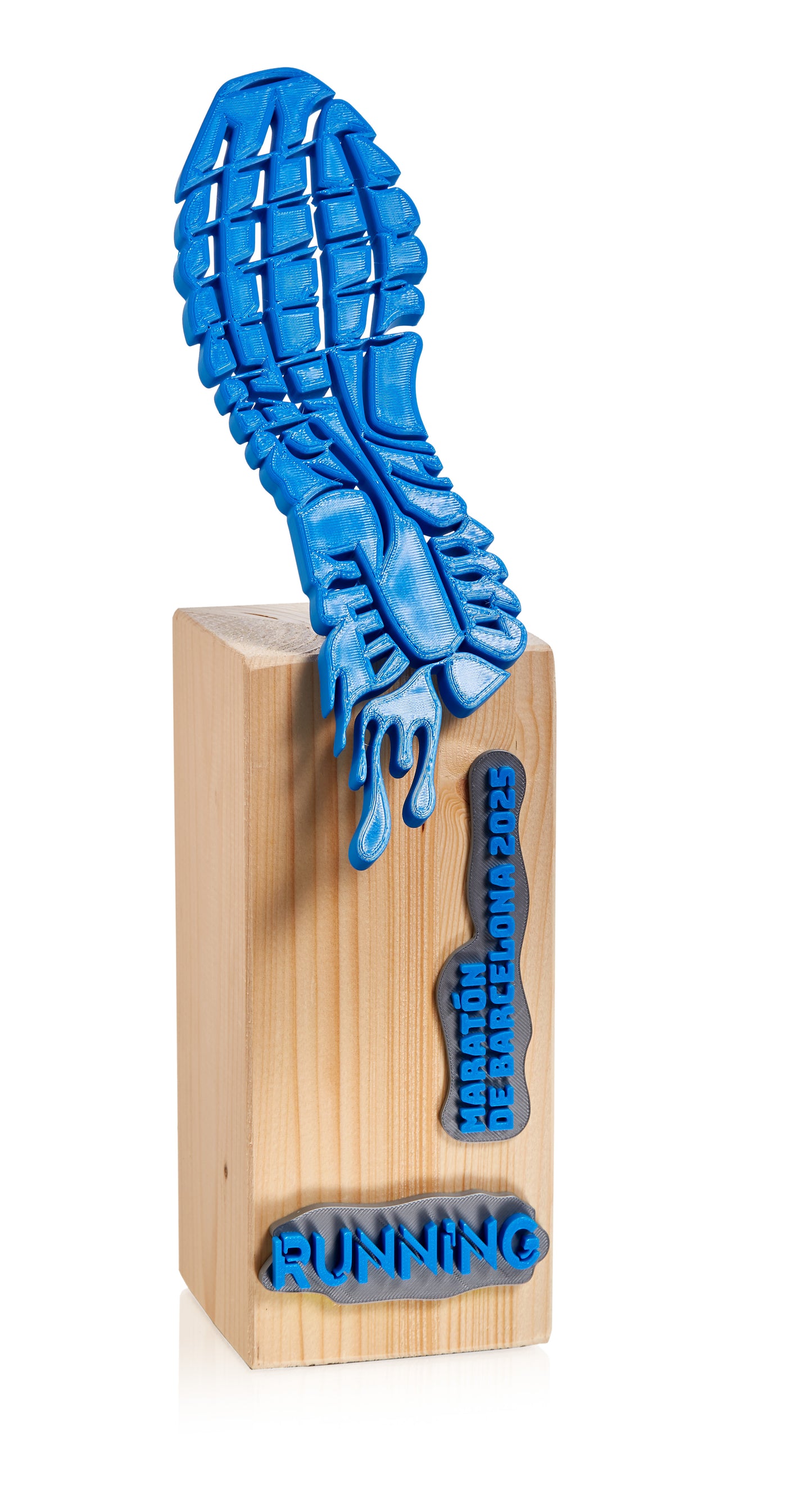 TROFEO 3D COMBINADO CON MADERA