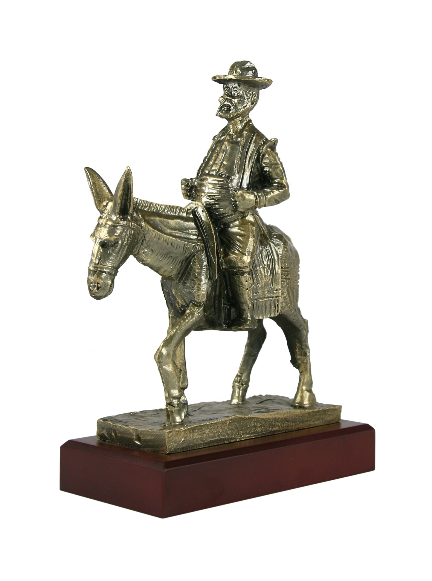 FIGURA SANCHO A LOMOS DE SU BURRO
