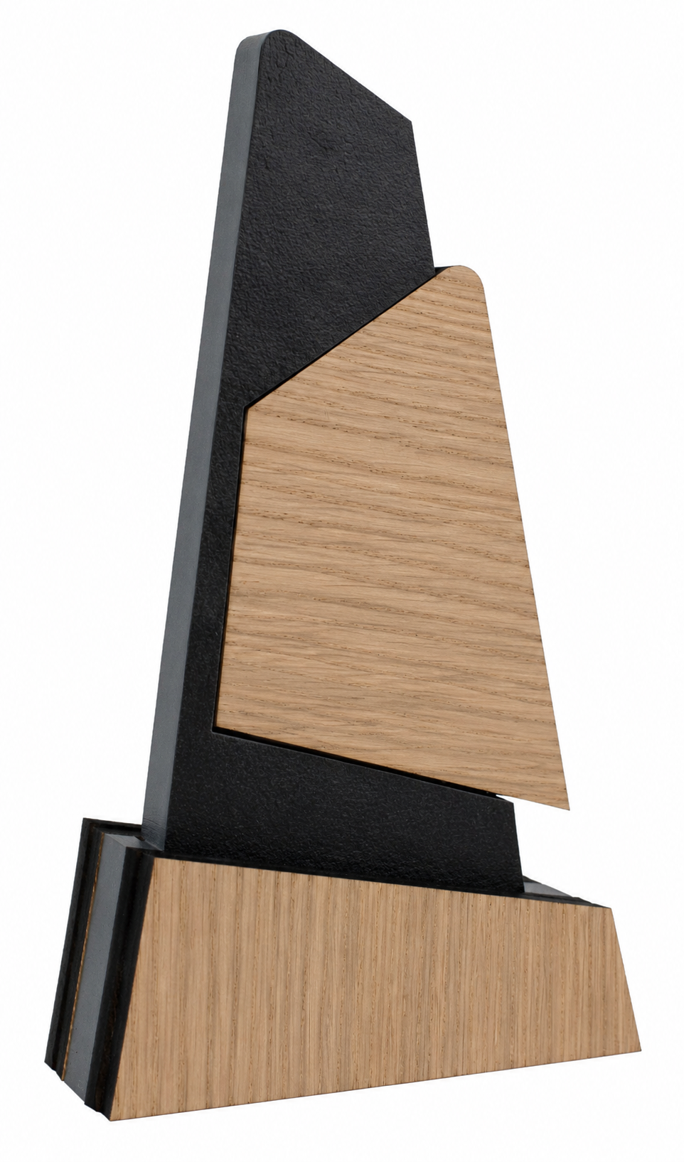 TROFEO MADERA Y PIZARRA DISEÑO