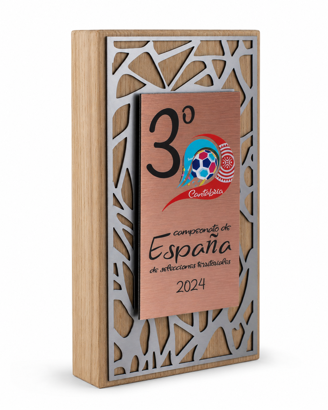 TROFEO MADERA DE HAYA DISEÑO