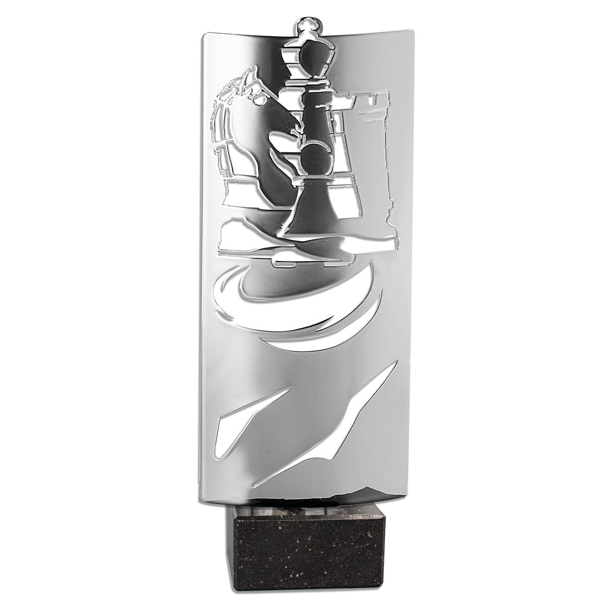 TROFEO DE AJEDREZ METAL