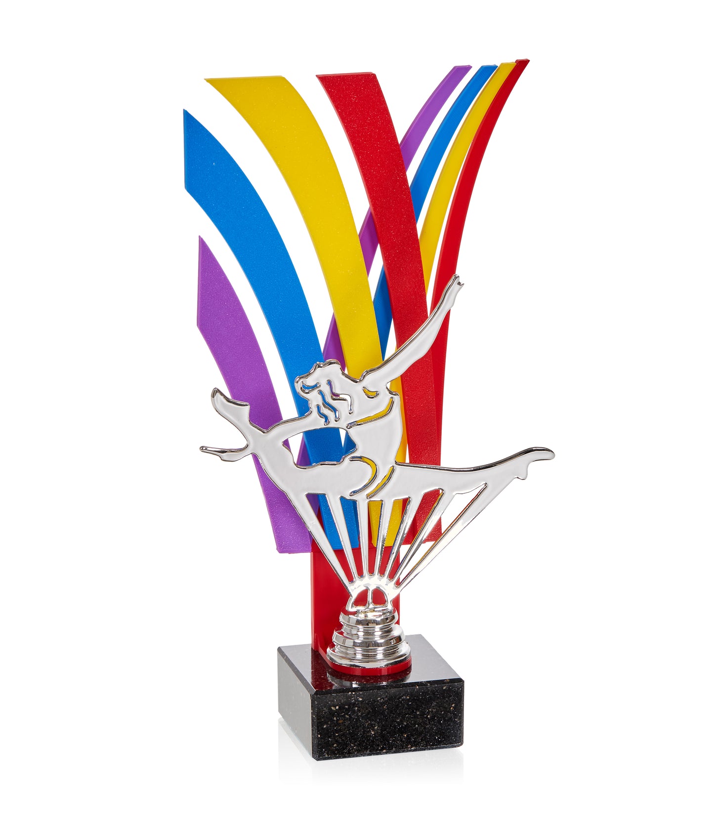 TROFEO DE METAL GIMNASIA RÍTMICA 3D