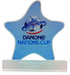 Trofeo metacrilato Danone