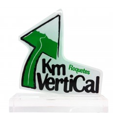 Trofeo metacrilato km vertical