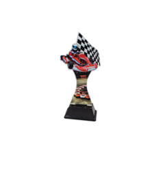 Trofeo karts metacrilato a color