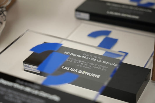 Trofeos y medallas 3ª fase La Liga Genuine