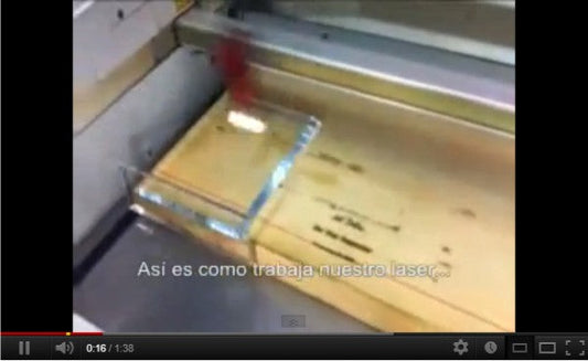 "Making Off" grabaciones sobre cristal