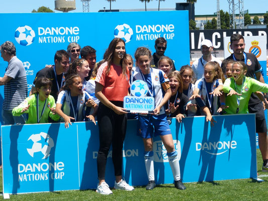Trofeos final nacional de la Danone Nations Cup