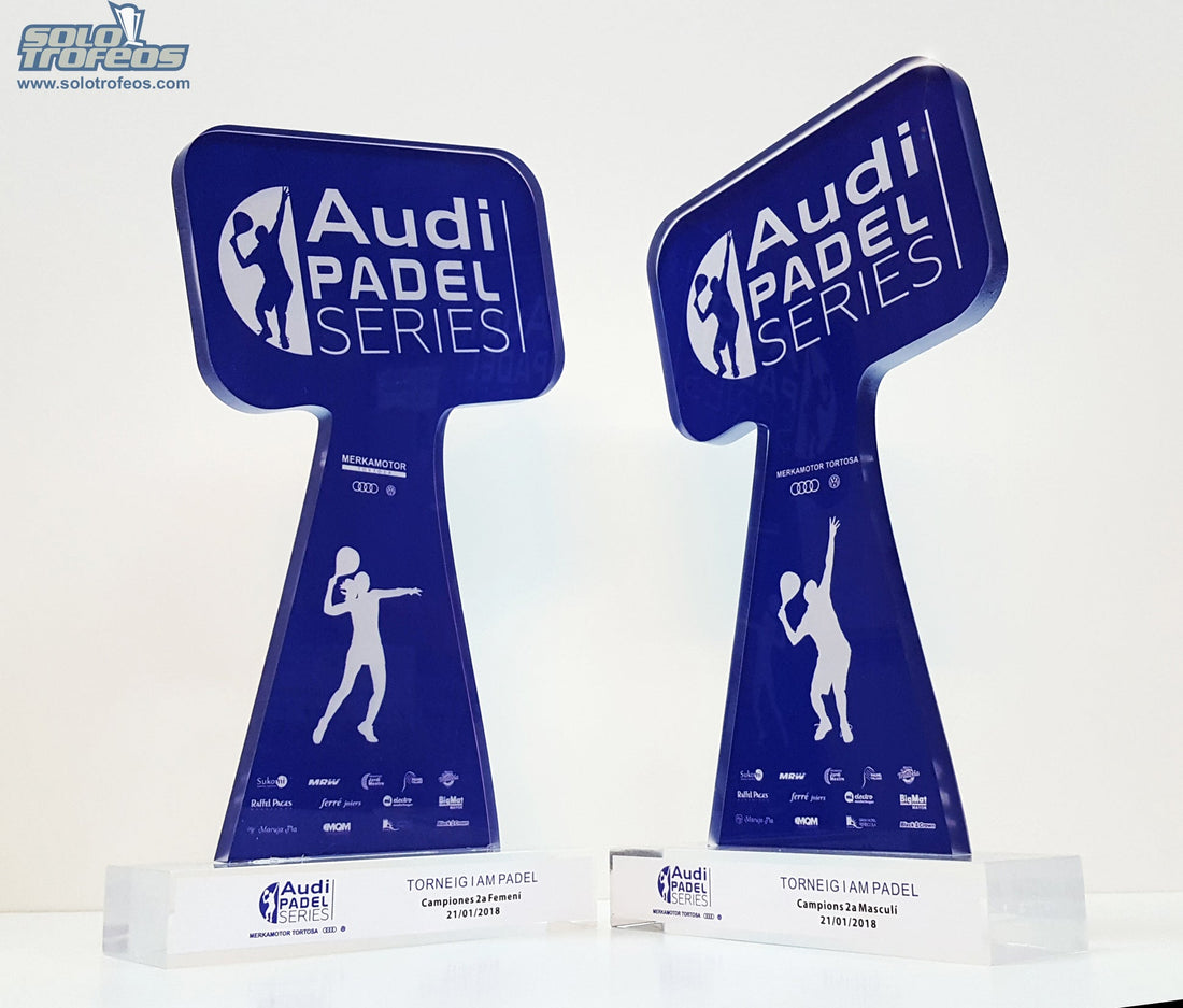 Trofeos para las Audi Pádel  Series