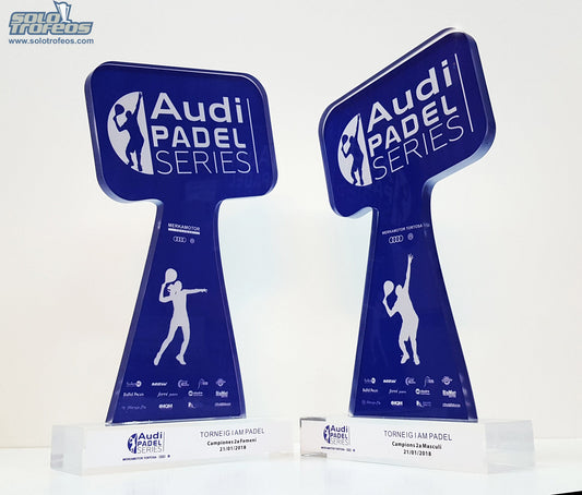 Trofeos para las Audi Pádel  Series