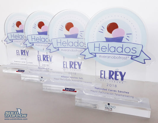 Trofeo corporativo Bofrost
