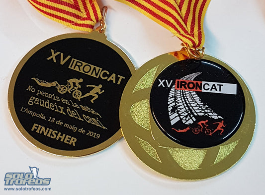 Medallas Triatlón Ironcat