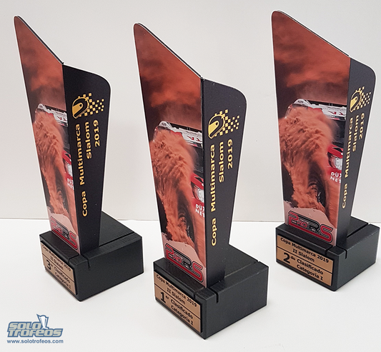 Trofeos personalizados para Rally Tenerife