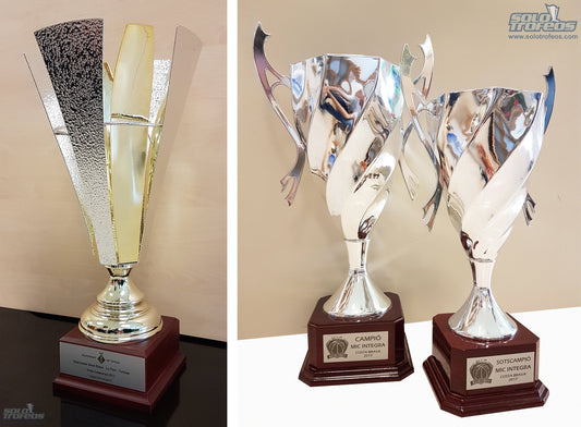 Si te gusta lo clásico, también tenemos un trofeo para ti