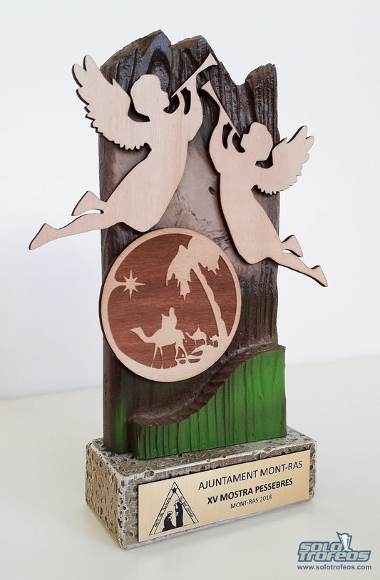 TROFEOS XV MUESTRA DE PESEBRES DE MONT-RAS