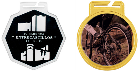 Medallas personalizables