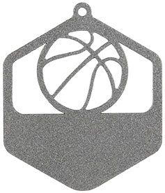 MEDALLA DE METAL HEXAGONAL