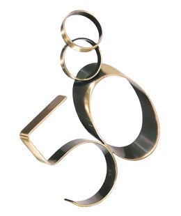 TROFEO METAL ANIVERSARIO BODA