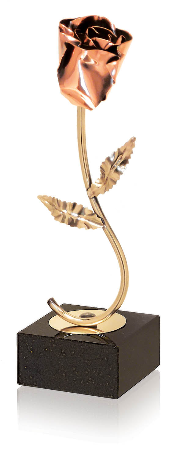 TROFEO METAL ROSA