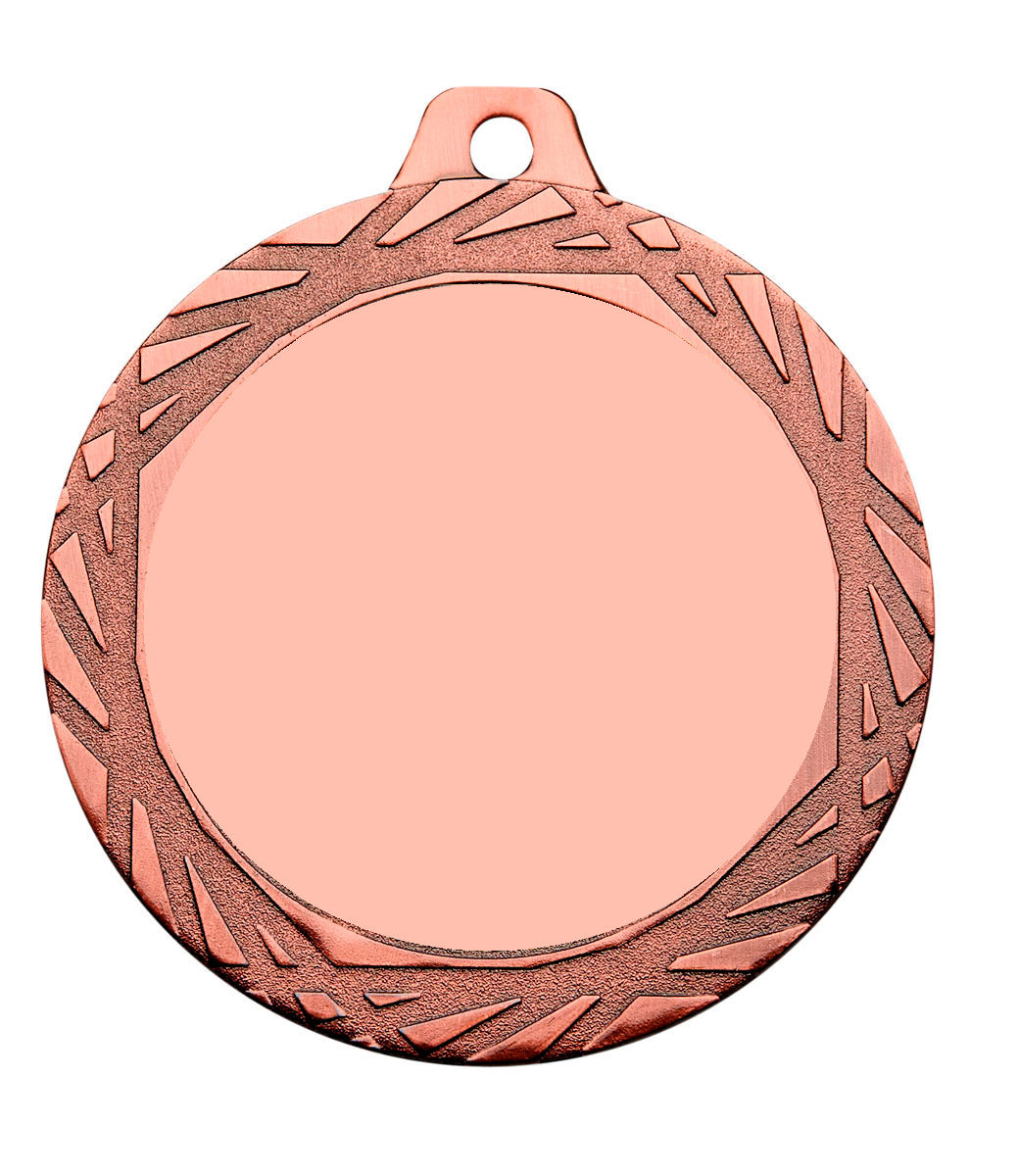 MEDALLA PORTAMOTIVO COBRE 70MM