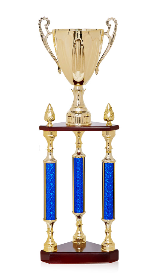 COLUMNA BIG SIZE DORADA CON MOTIVO