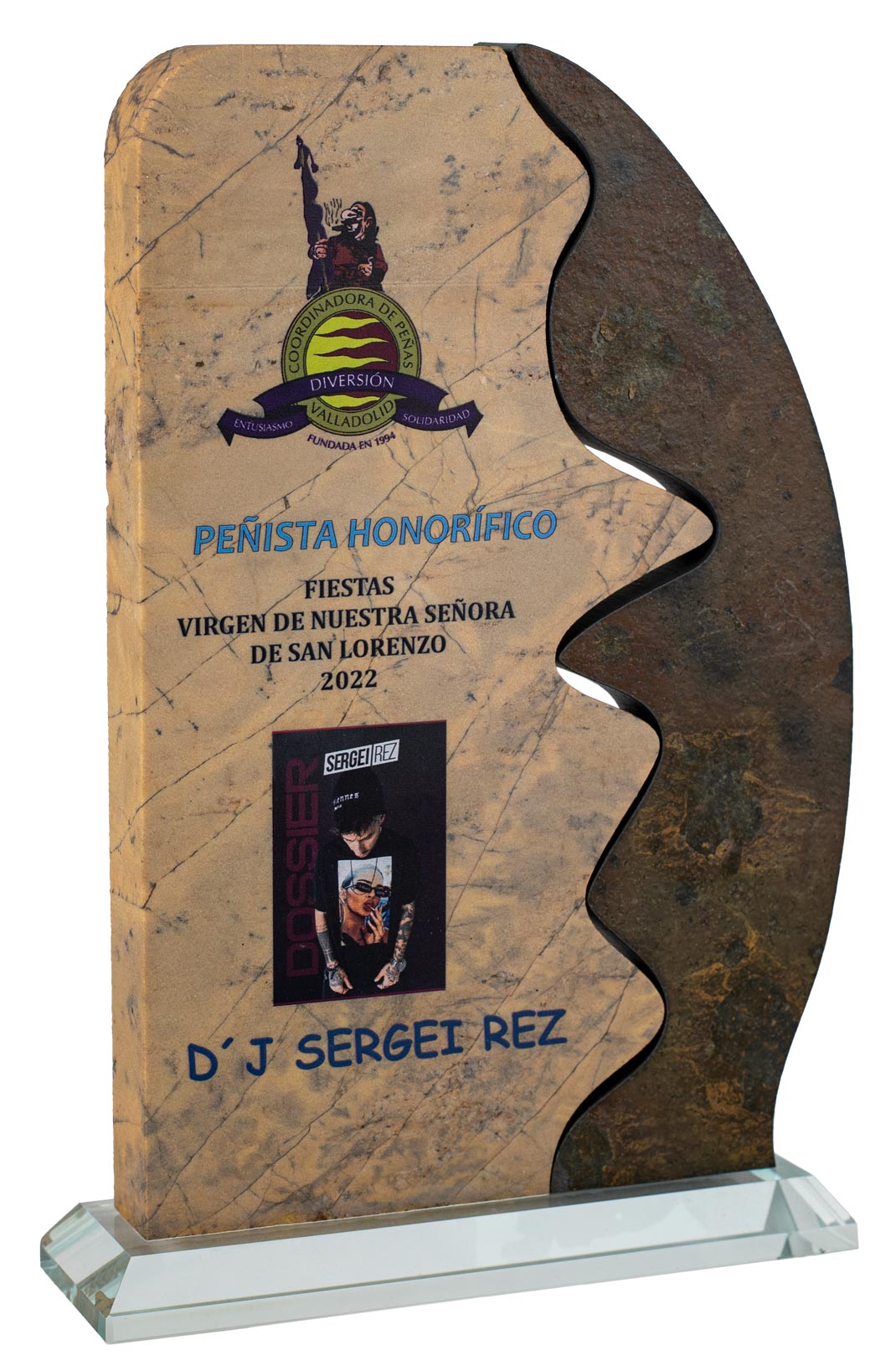 TROFEO PIEDRA NATURAL DISEÑO