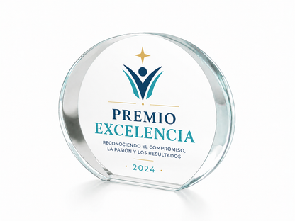 TROFEO CRISTAL CIRCULAR