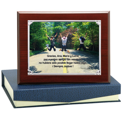 PLACA ALUMINIO PLAETADA-INCLUYE ESTUCHE