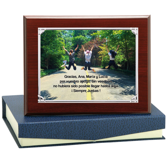 PLACA ALUMINIO PLAETADA-INCLUYE ESTUCHE