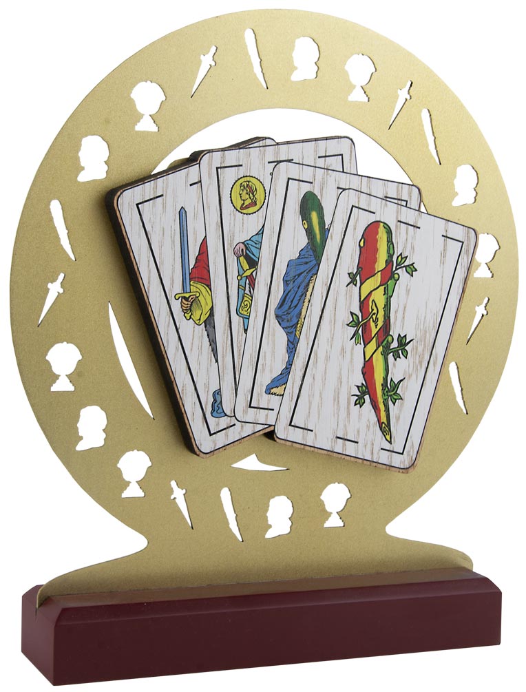 TROFEO DE CARTAS BARAJA ESPAÑOLA